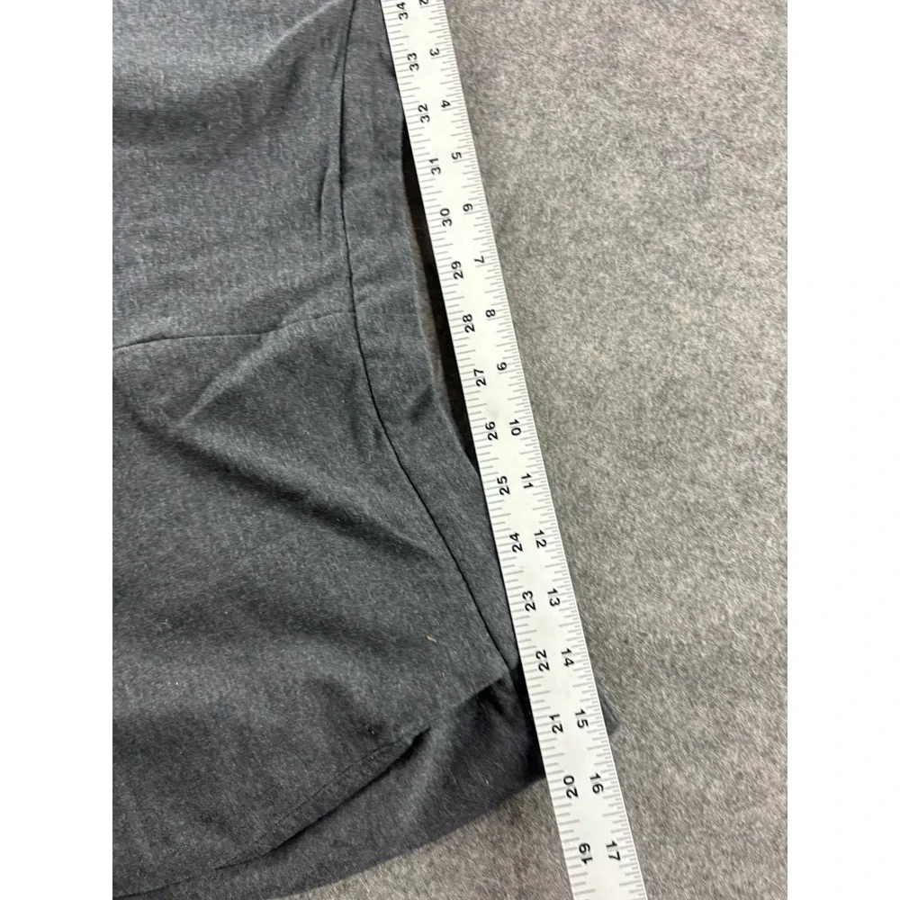 Pure Jill J. Jill Charcoal Gray Pima Cotton Modal Straight Lounge Pants Womens M
